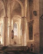 Pieter Jansz Saenredam The Interior of the Buurkerk at Utrecht oil painting